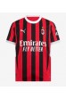 Fotbalové Dres AC Milan Alvaro Morata #7 Domácí Oblečení 2024-25 Krátký Rukáv